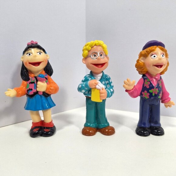 The Puzzle Place 51993 1994 3" PBS PVC Figures Boys & Girls - Picture 7 of 16